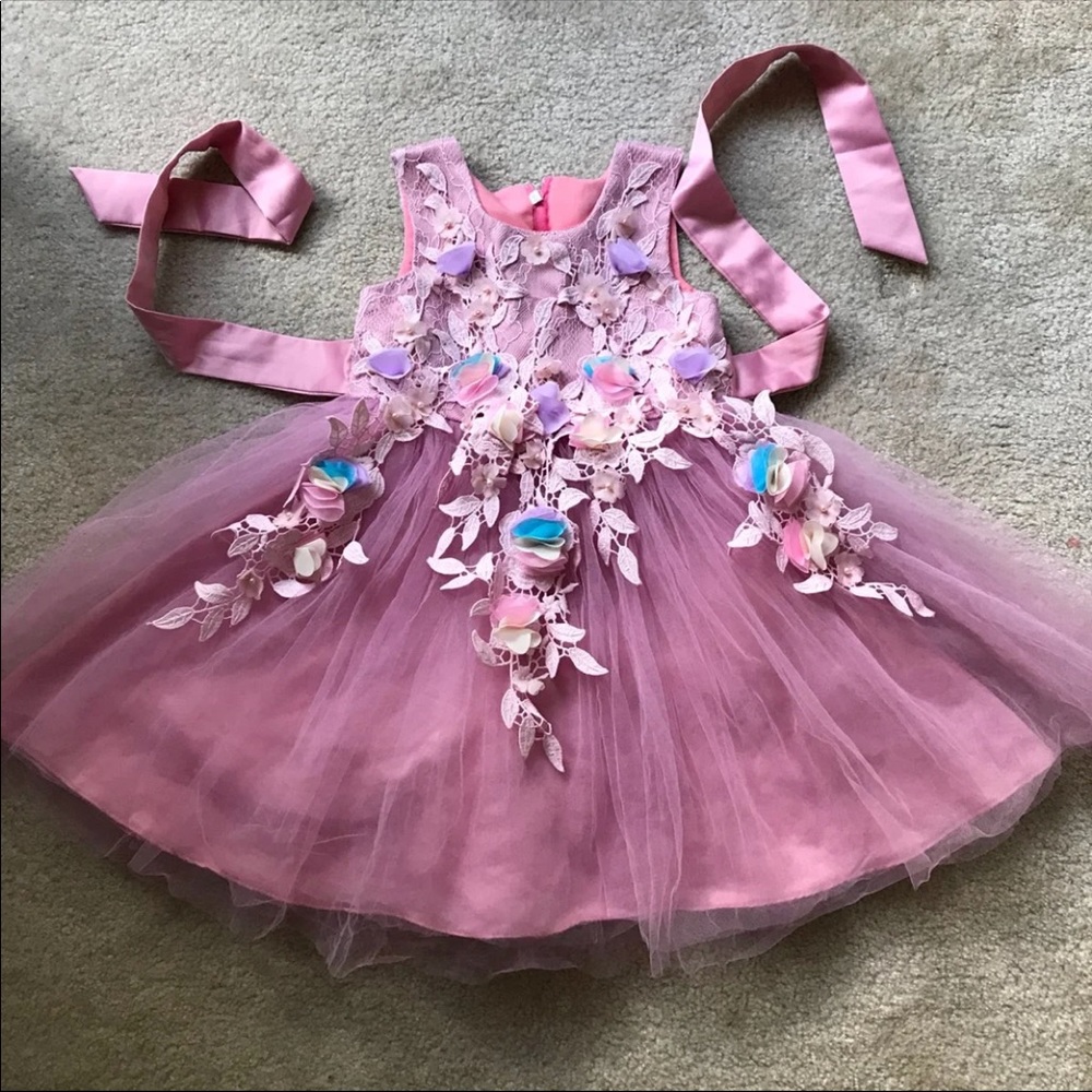 Pink tutu dress